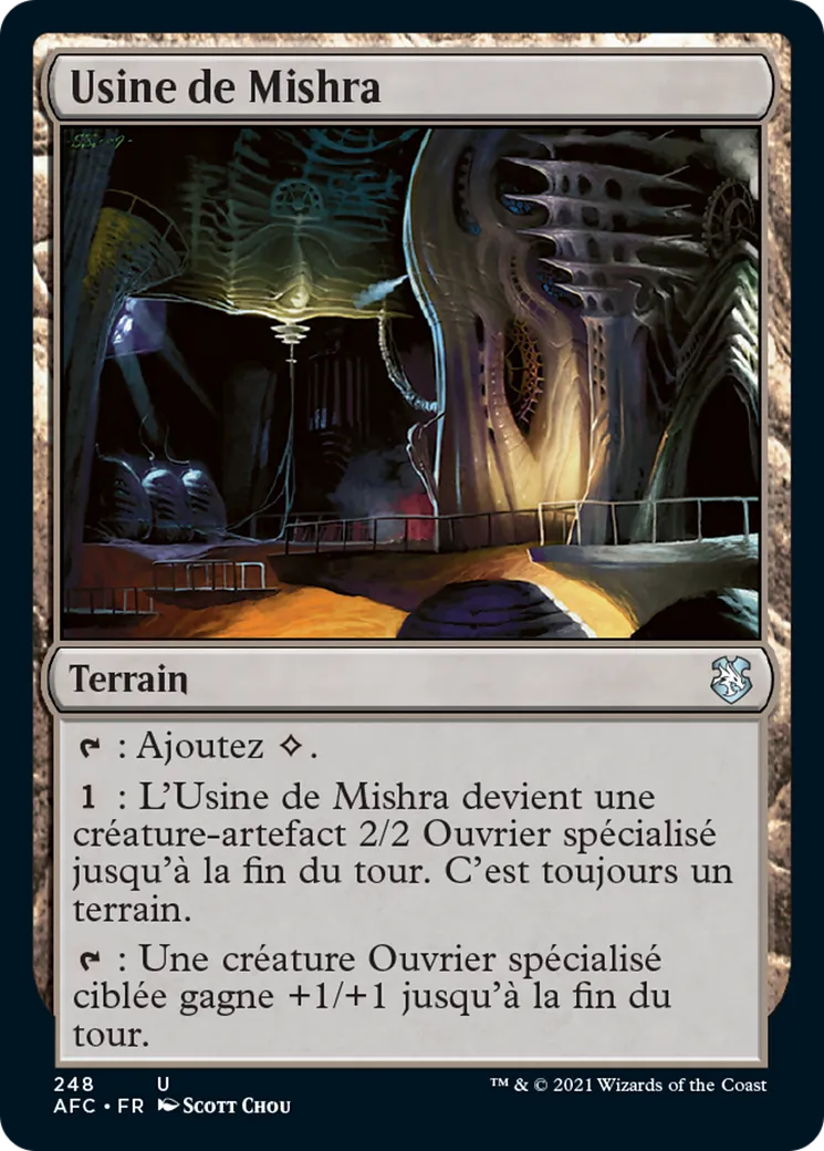 Usine de Mishra — Forgotten Realms Commander — Magic: The Gathering