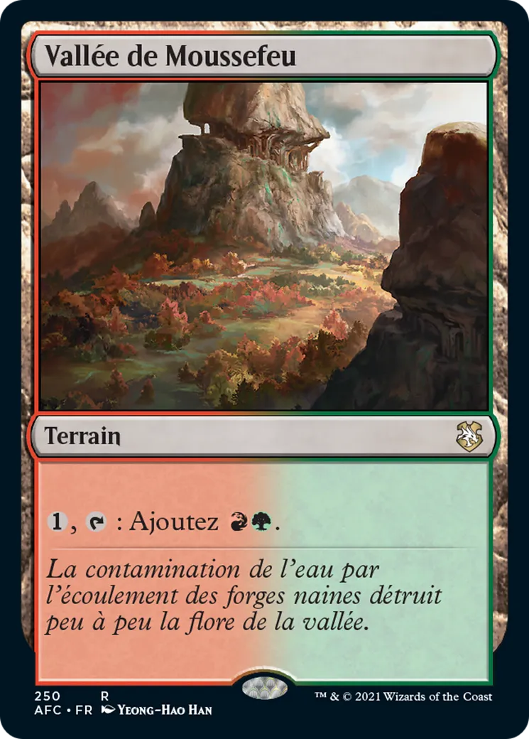 Vallée de Moussefeu — Forgotten Realms Commander — Magic: The Gathering