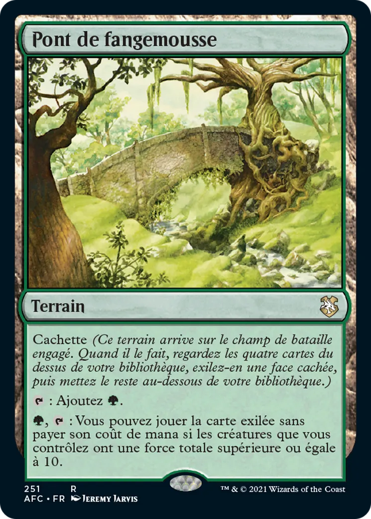 Pont de fangemousse — Forgotten Realms Commander — Magic: The Gathering