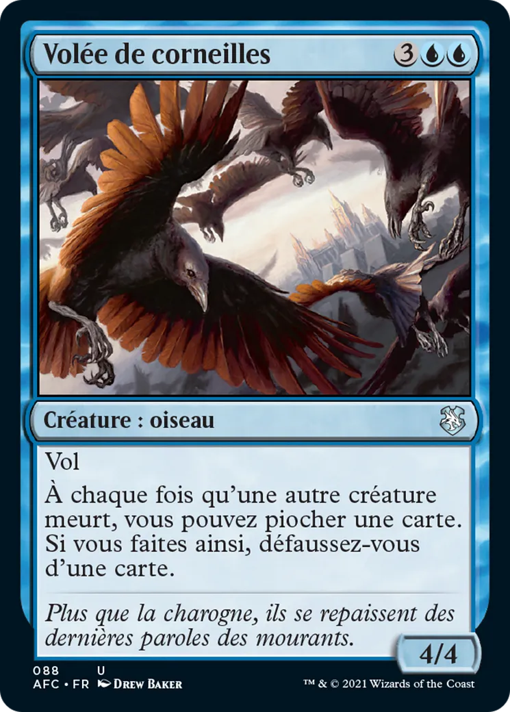 Volée de corneilles — Forgotten Realms Commander — Magic: The Gathering