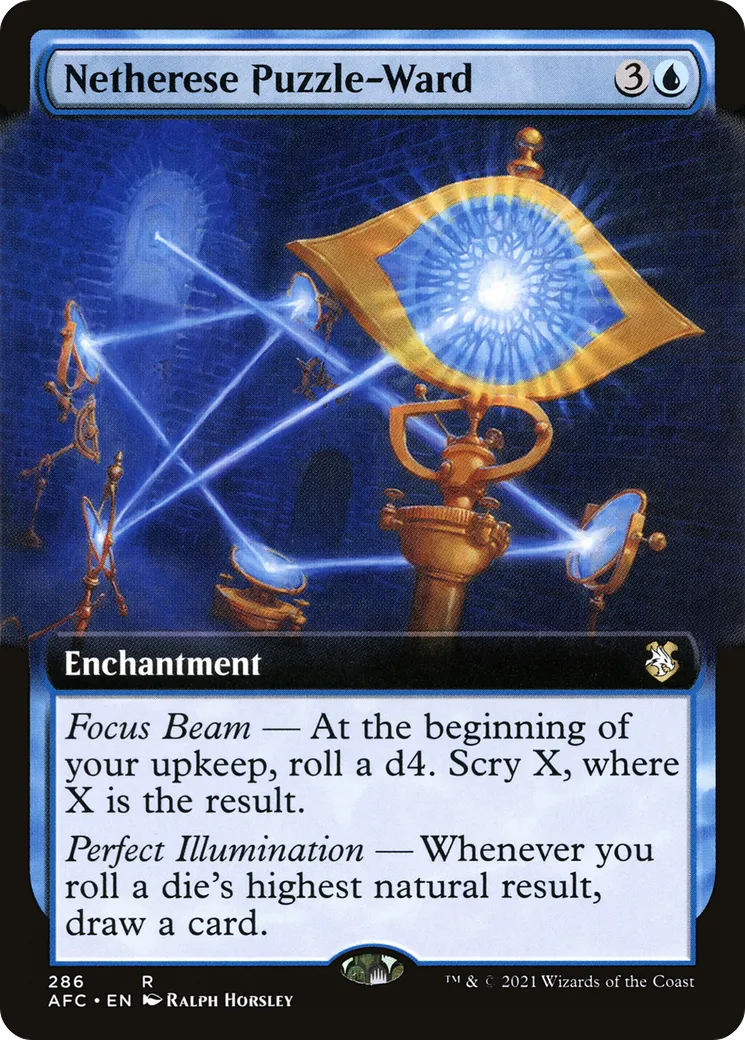 Netherese Puzzle-Ward from Forgotten Realms Commander - Magic: The Gathering