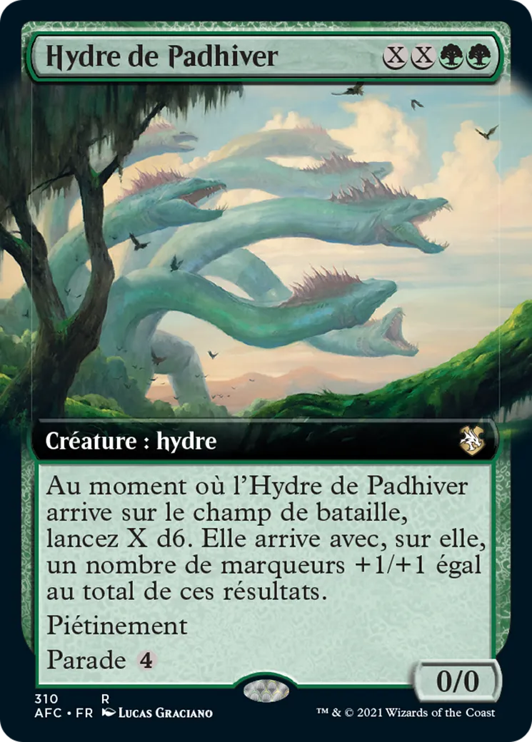 Hydre de Padhiver — Forgotten Realms Commander — Magic: The Gathering
