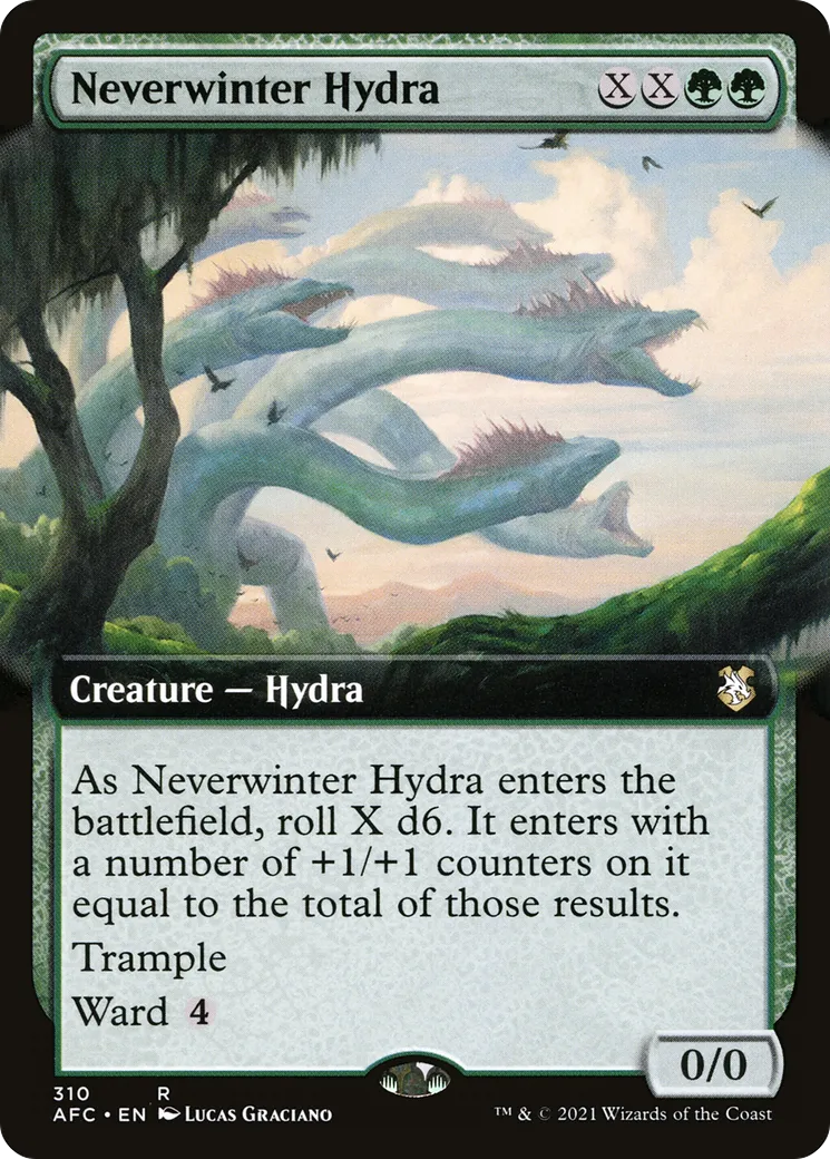 Neverwinter Hydra — Forgotten Realms Commander — Magic: The Gathering