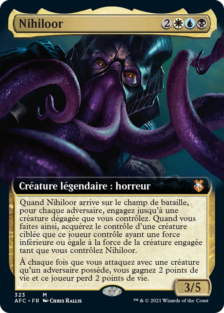 Nihiloor — Forgotten Realms Commander — Magic: The Gathering