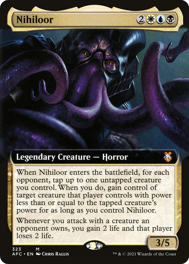 Nihiloor — Forgotten Realms Commander — Magic: The Gathering