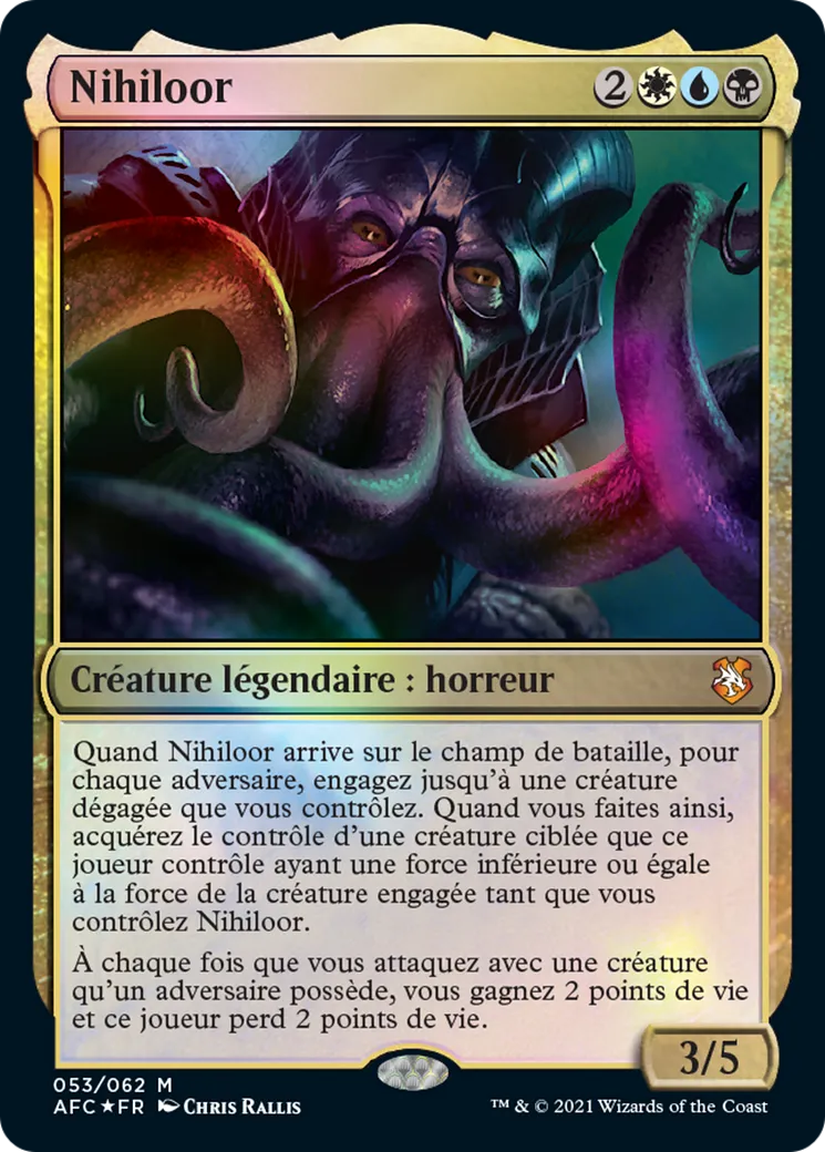 Nihiloor — Forgotten Realms Commander — Magic: The Gathering