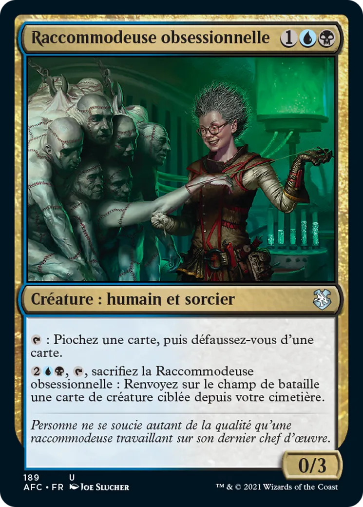 Raccommodeuse obsessionnelle — Forgotten Realms Commander — Magic: The Gathering