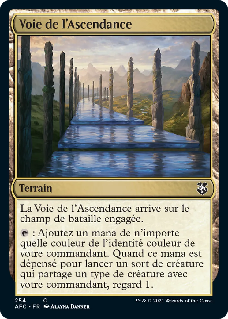 Voie de l'Ascendance — Forgotten Realms Commander — Magic: The Gathering