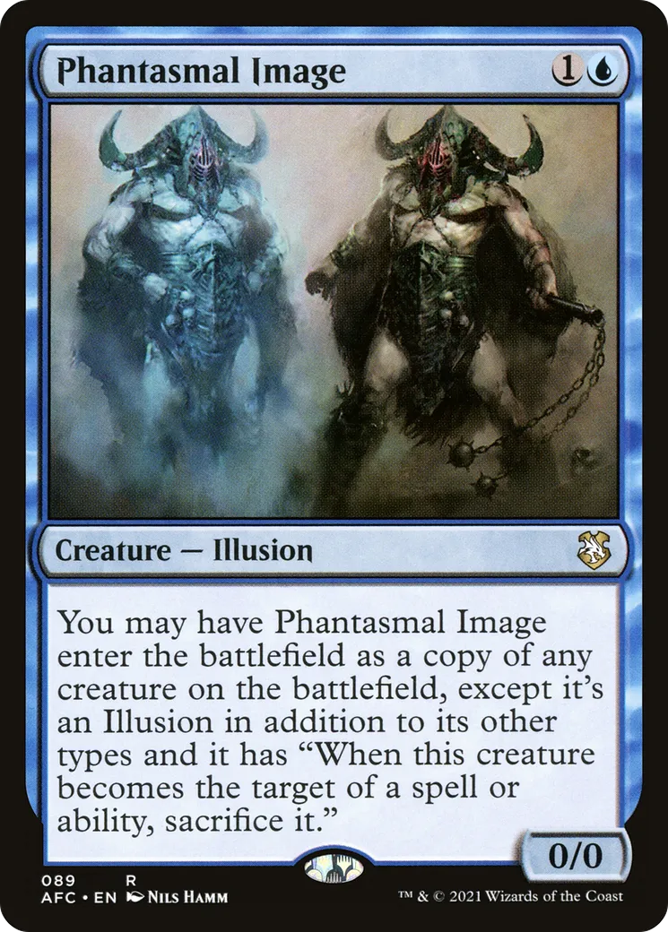Phantasmal Image — Forgotten Realms Commander — Magic: The Gathering