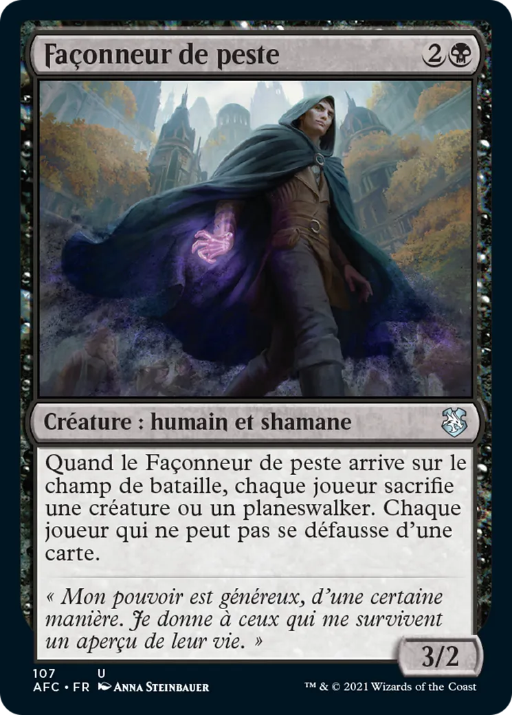 Façonneur de peste — Forgotten Realms Commander — Magic: The Gathering