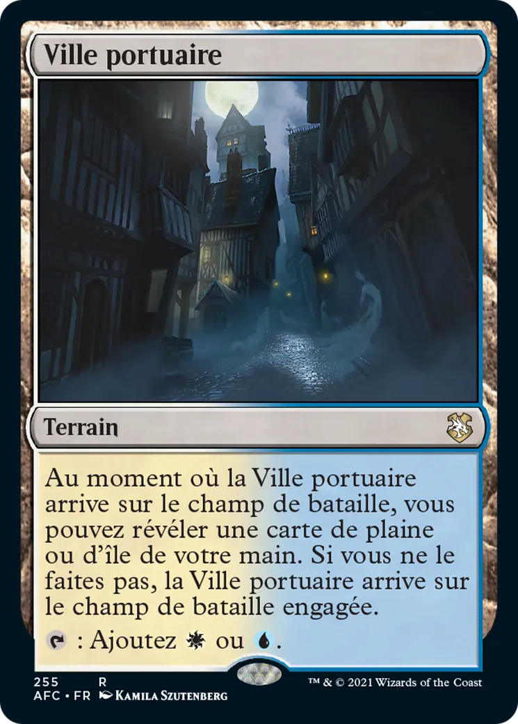 Ville portuaire — Forgotten Realms Commander — Magic: The Gathering