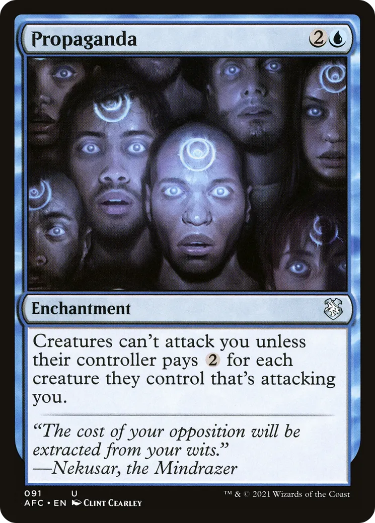 Propaganda — Forgotten Realms Commander — Magic: The Gathering