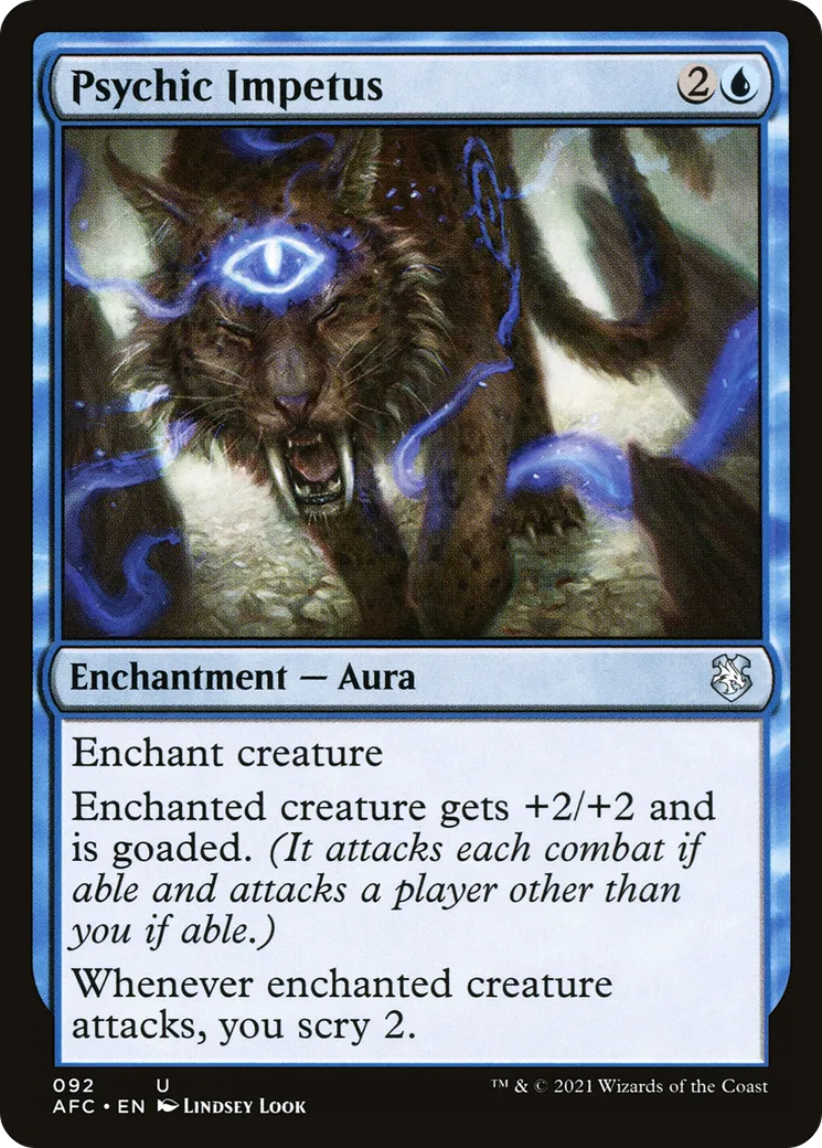 Psychic Impetus from Forgotten Realms Commander - Magic: The Gathering