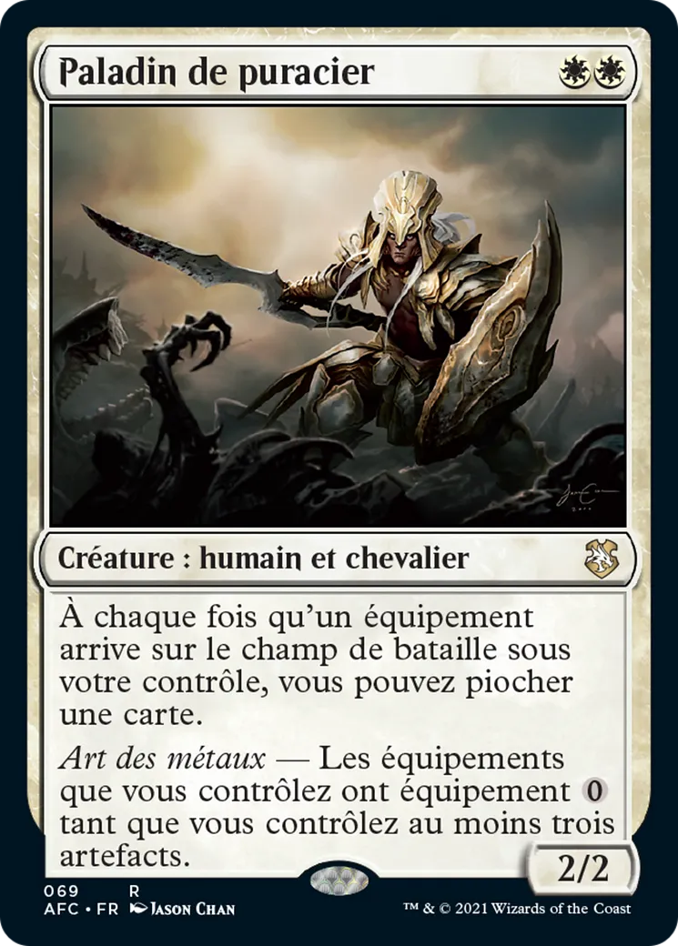 Paladin de puracier — Forgotten Realms Commander — Magic: The Gathering