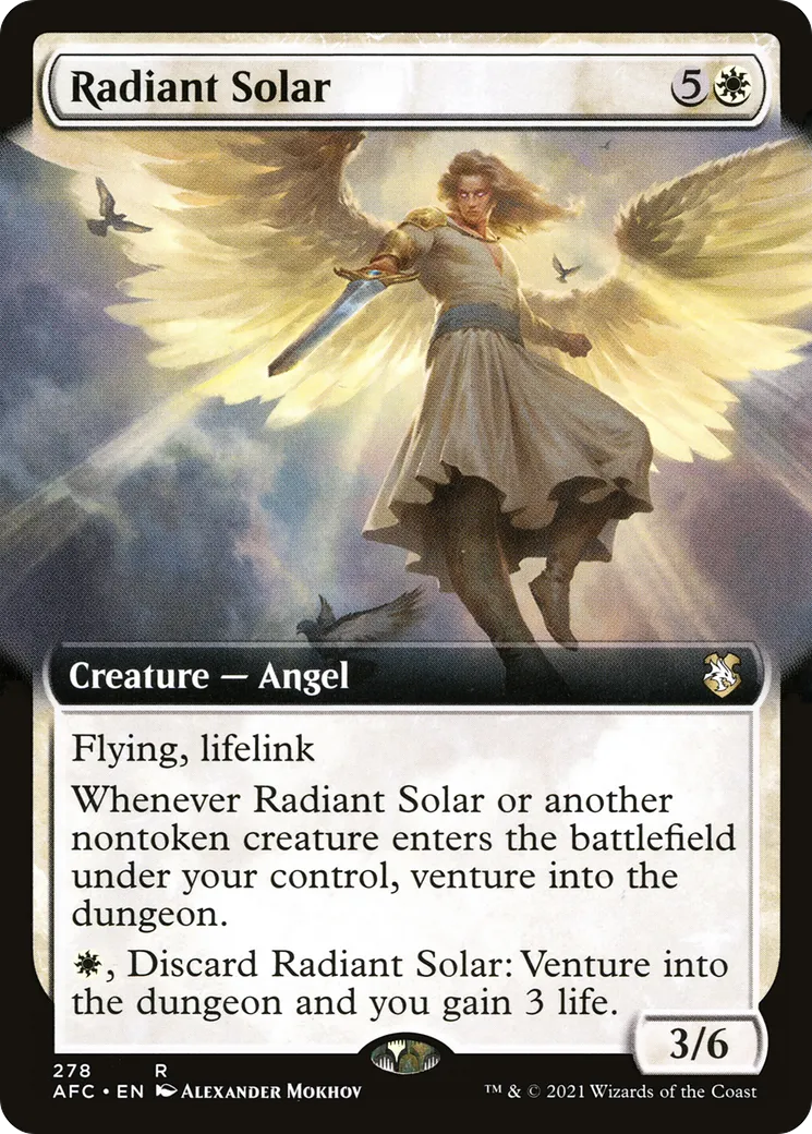 Radiant Solar — Forgotten Realms Commander — Magic: The Gathering