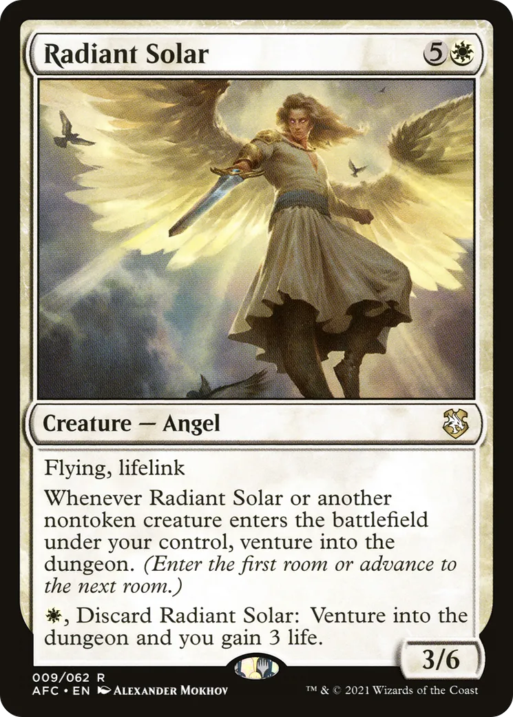 Radiant Solar — Forgotten Realms Commander — Magic: The Gathering