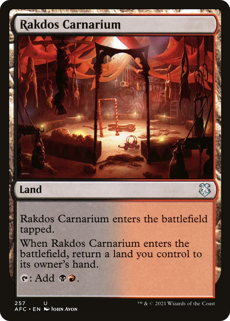 Rakdos Carnarium — Forgotten Realms Commander — Magic: The Gathering