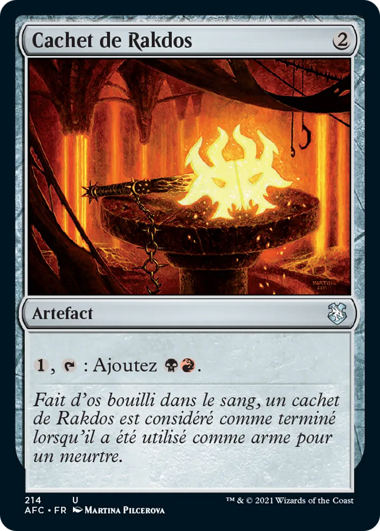Cachet de Rakdos — Forgotten Realms Commander — Magic: The Gathering
