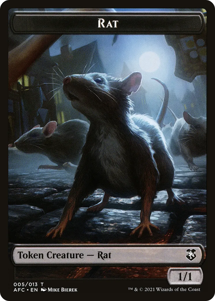 Rat — Forgotten Realms Commander — Magic: The Gathering