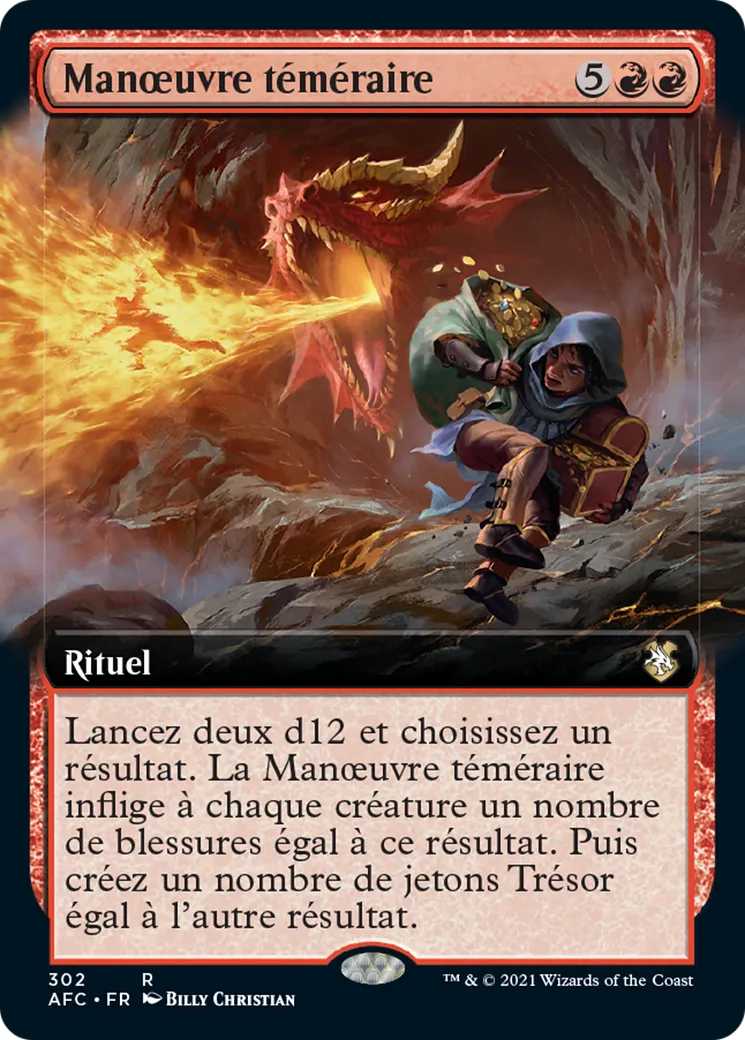 Manœuvre téméraire — Forgotten Realms Commander — Magic: The Gathering