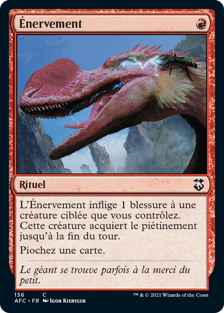 Énervement — Forgotten Realms Commander — Magic: The Gathering