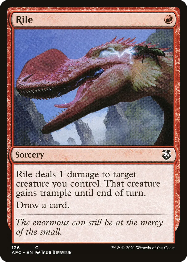 Énervement — Forgotten Realms Commander — Magic: The Gathering