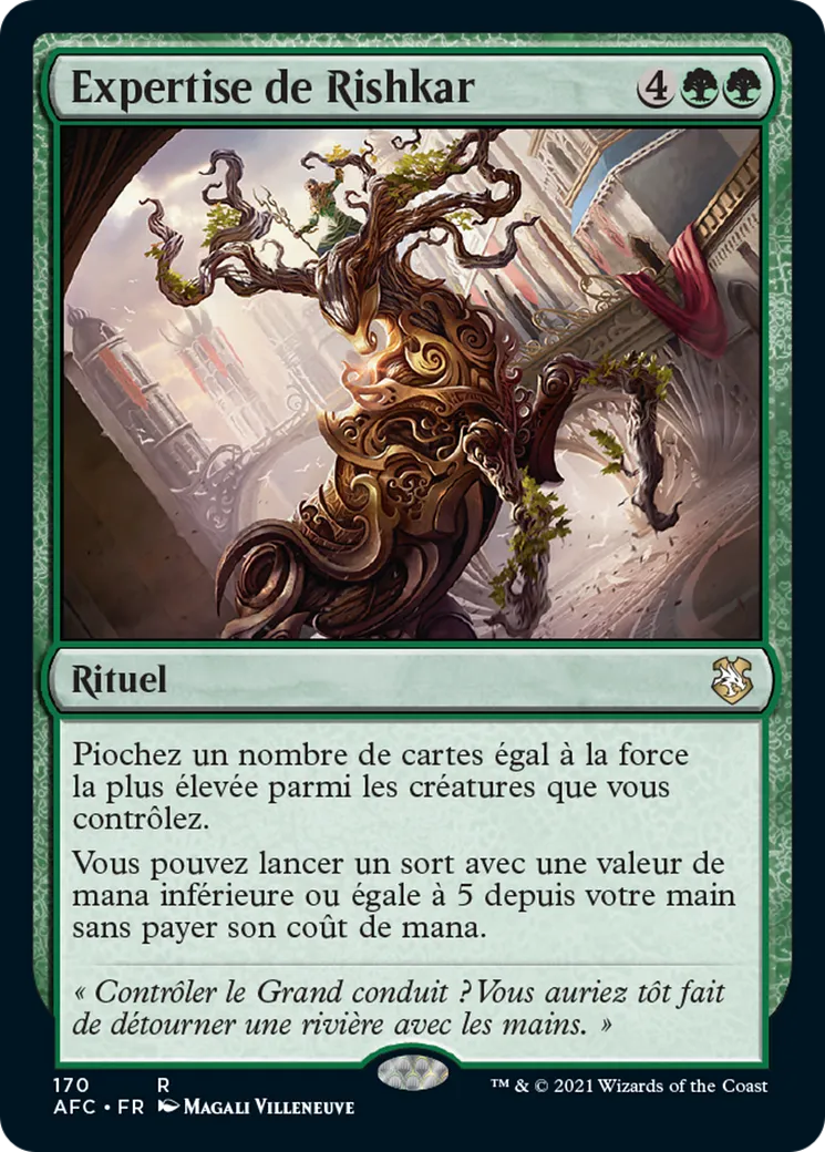 Expertise de Rishkar — Forgotten Realms Commander — Magic: The Gathering