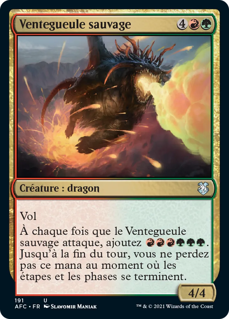 Ventegueule sauvage — Forgotten Realms Commander — Magic: The Gathering