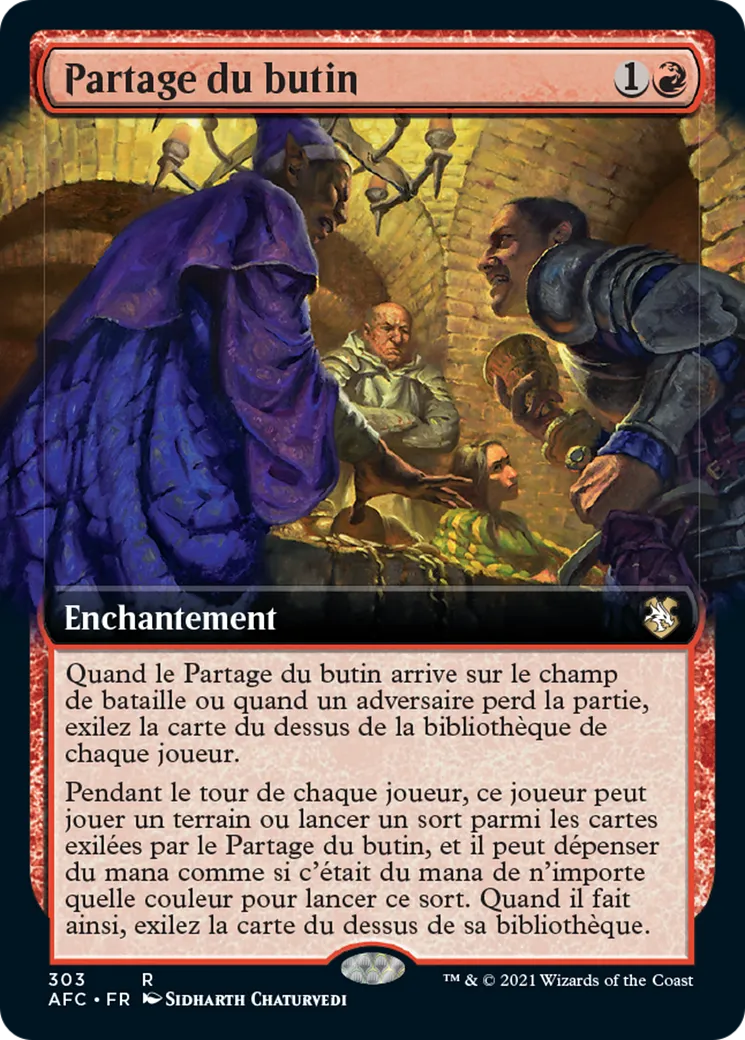 Partage du butin — Forgotten Realms Commander — Magic: The Gathering