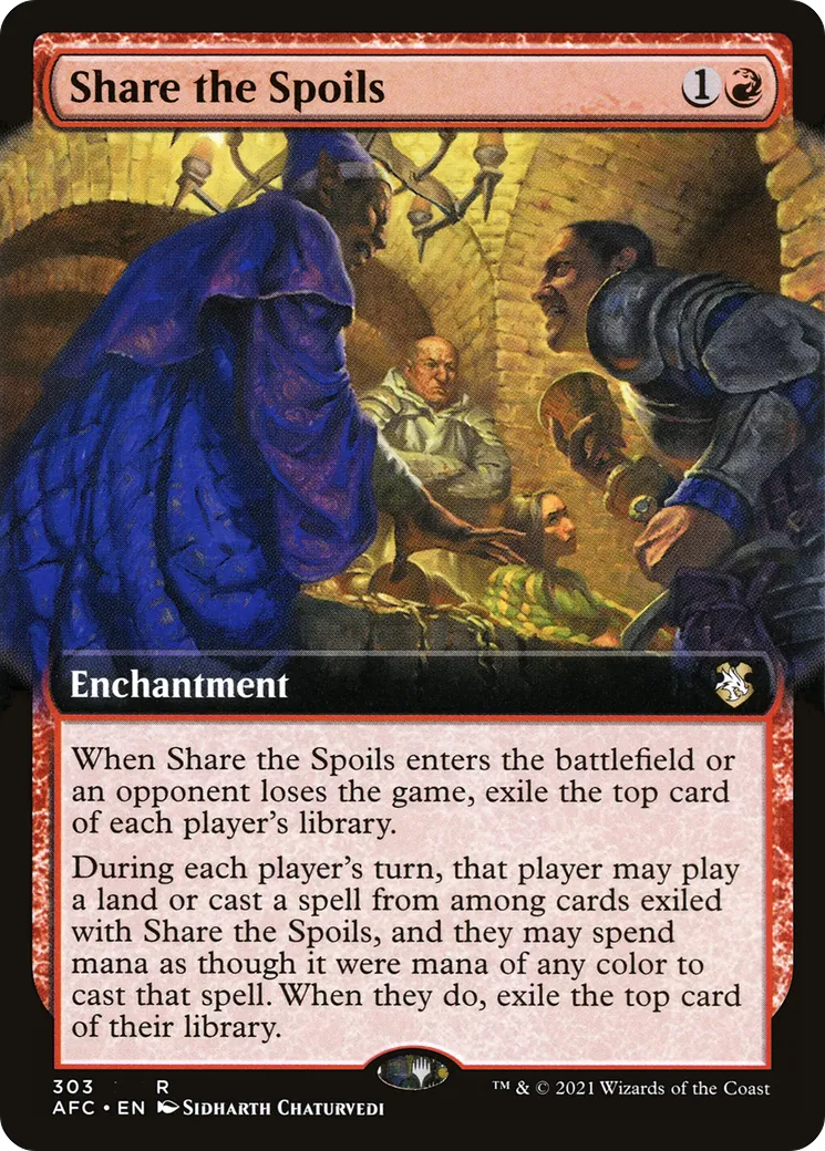 Share the Spoils — Forgotten Realms Commander — Magic: The Gathering