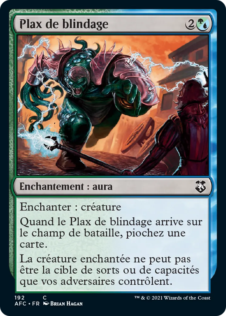 Plax de blindage — Forgotten Realms Commander — Magic: The Gathering