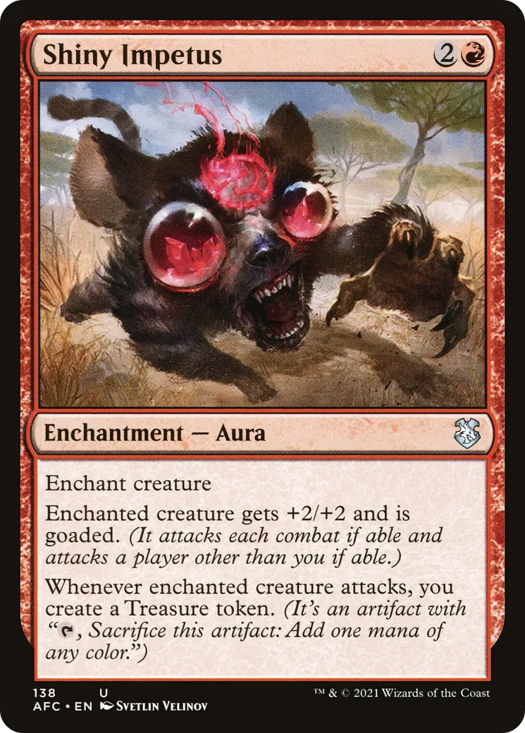 Impetus brillant — Forgotten Realms Commander — Magic: The Gathering