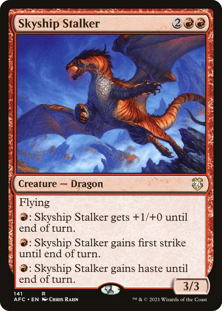 Skyship Stalker — Forgotten Realms Commander — Magic: The Gathering