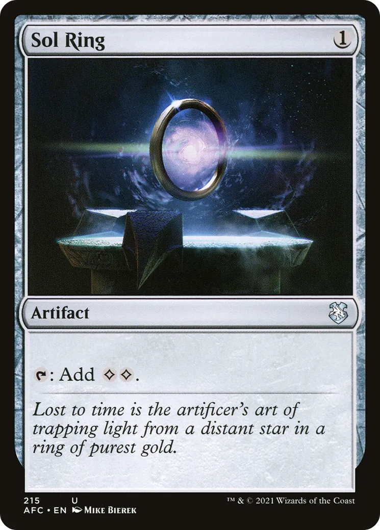 Sol Ring — Forgotten Realms Commander — Magic: The Gathering