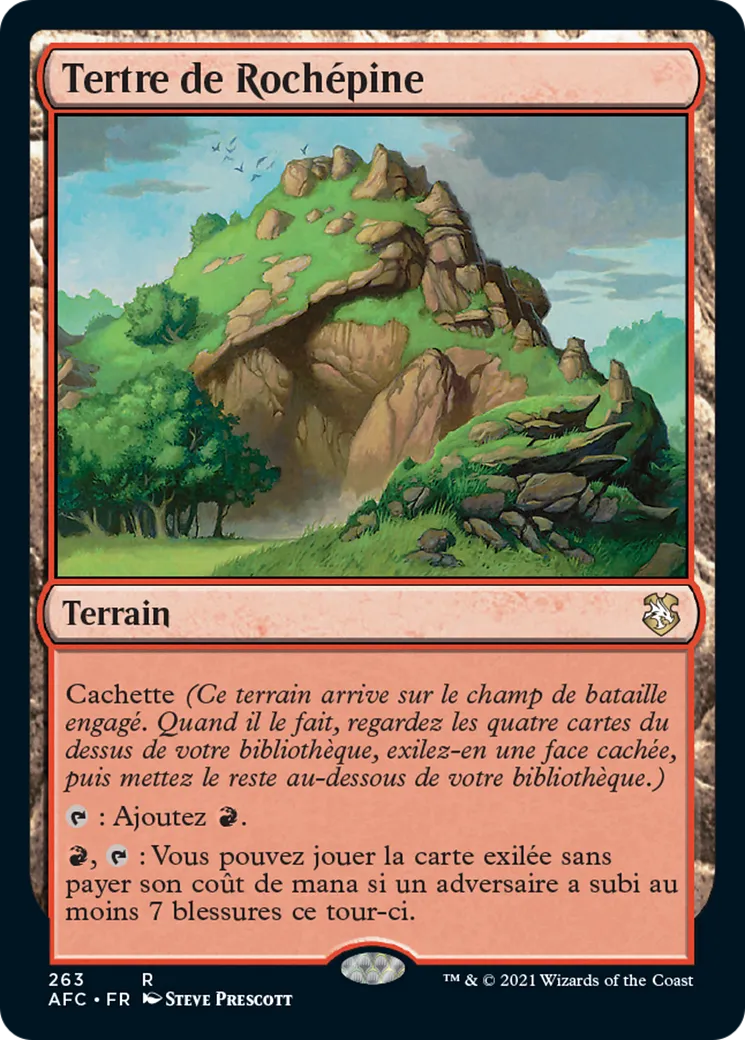 Tertre de Rochépine — Forgotten Realms Commander — Magic: The Gathering