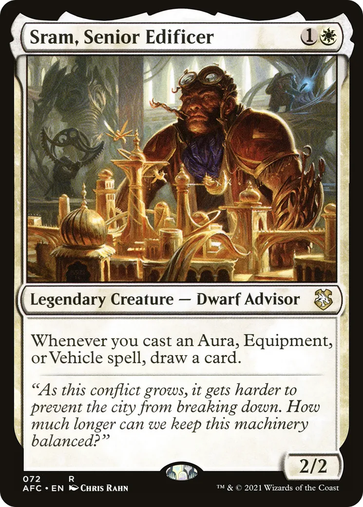 Sram, Senior Edificer — Forgotten Realms Commander — Magic: The Gathering