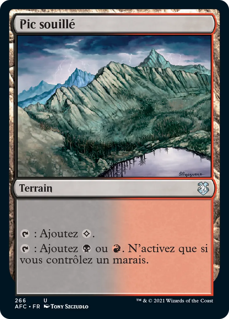 Pic souillé — Forgotten Realms Commander — Magic: The Gathering