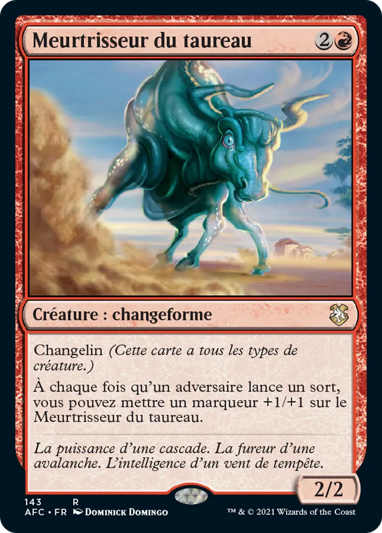 Meurtrisseur du taureau — Forgotten Realms Commander — Magic: The Gathering
