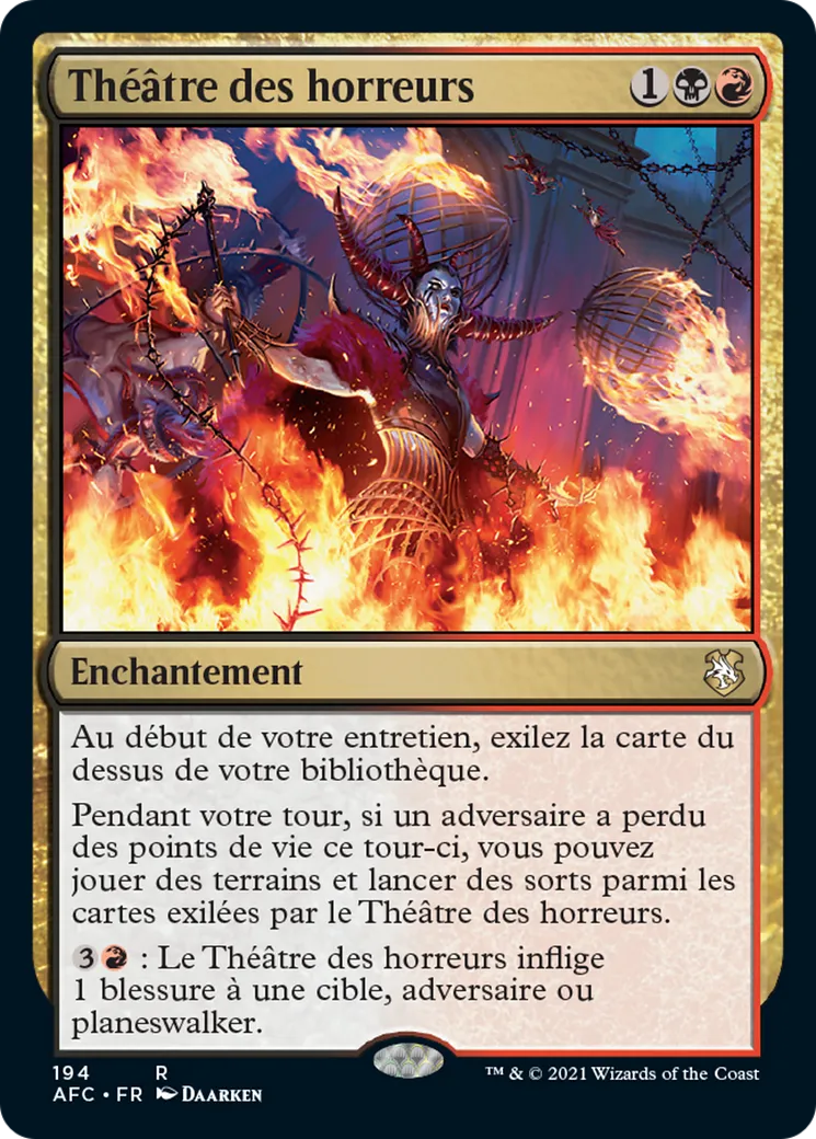 Théâtre des horreurs — Forgotten Realms Commander — Magic: The Gathering