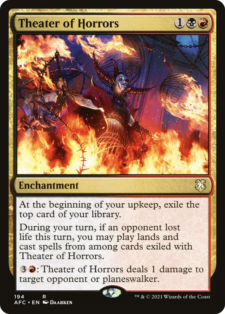 Théâtre des horreurs — Forgotten Realms Commander — Magic: The Gathering
