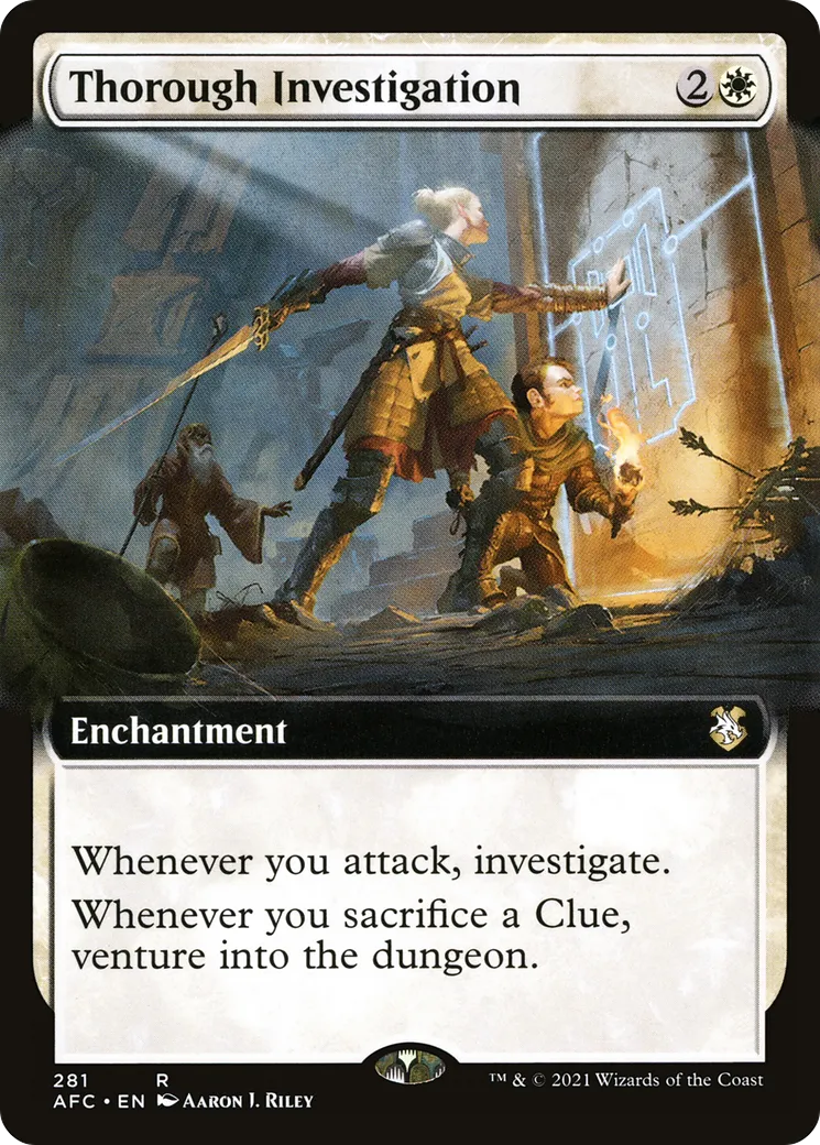 Thorough Investigation — Forgotten Realms Commander — Magic: The Gathering
