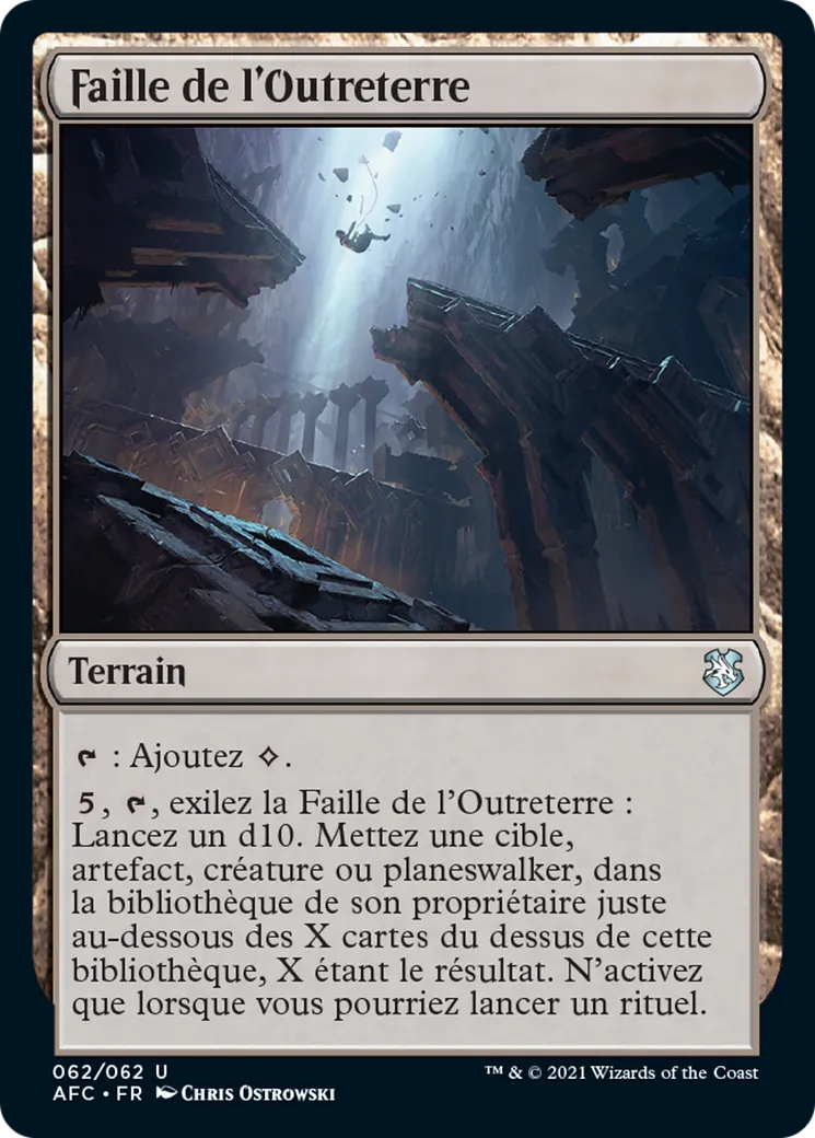 Faille de l'Outreterre — Forgotten Realms Commander — Magic: The Gathering