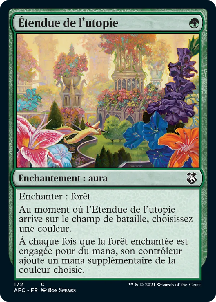 Étendue de l'utopie — Forgotten Realms Commander — Magic: The Gathering