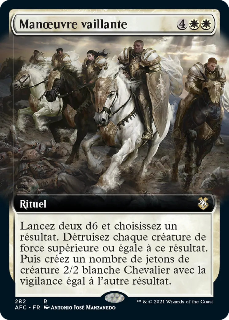 Manœuvre vaillante — Forgotten Realms Commander — Magic: The Gathering