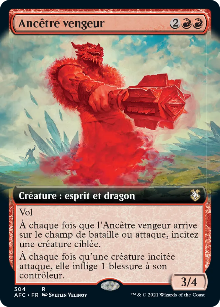 Ancêtre vengeur — Forgotten Realms Commander — Magic: The Gathering