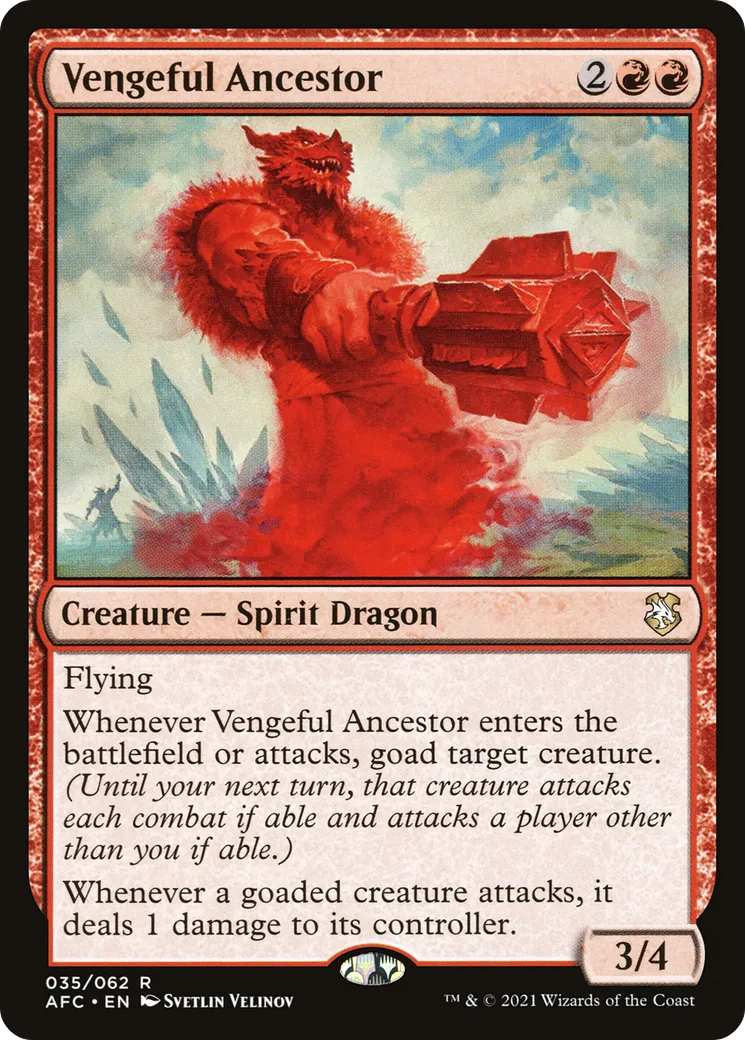 Vengeful Ancestor — Forgotten Realms Commander — Magic: The Gathering