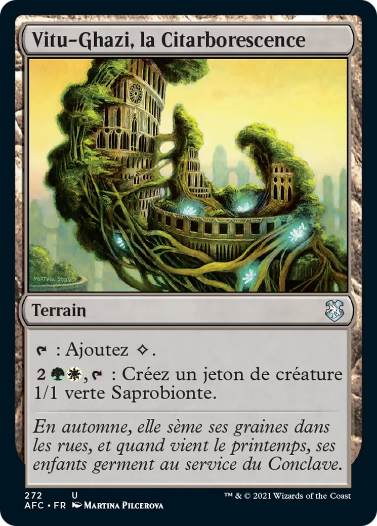 Vitu-Ghazi, la Citarborescence — Forgotten Realms Commander — Magic: The Gathering