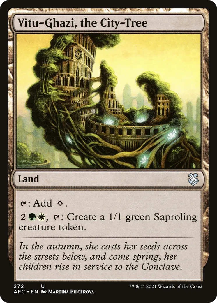 Vitu-Ghazi, the City-Tree — Forgotten Realms Commander — Magic: The Gathering