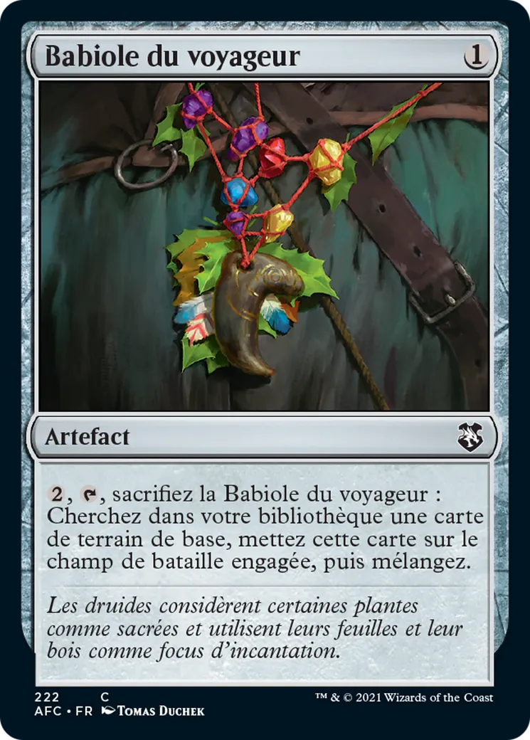 Babiole du voyageur — Forgotten Realms Commander — Magic: The Gathering