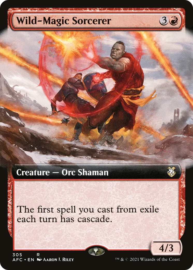 Wild-Magic Sorcerer — Forgotten Realms Commander — Magic: The Gathering